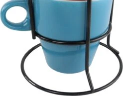 Orange85 Koffiekopjes - Met Houder - Set Van 6 - Gekleurd - 300 Ml - Keramiek -Keukenseries Speciaal Winkel 1200x936