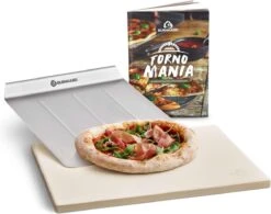 Burnhard Pizzasteen 38 X 30 X 1,5 Cm + Pizzaschep -Keukenseries Speciaal Winkel 1200x949 1