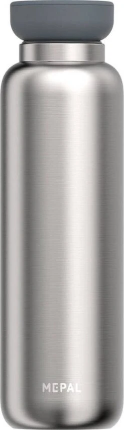 Mepal – Isoleerfles Ellipse 900 Ml – Houdt Je Drankje 12 Uur Warm En 24 Uur Koud – Natural Brushed – Geschikt Voor Bruiswater – Thermosfles – Lekdicht -Keukenseries Speciaal Winkel 347x1200