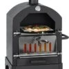 MaxxGarden Pizza Oven Buiten - Houtskool – Incl. Pizzasteen - 45x65x158cm -Keukenseries Speciaal Winkel 500x1200