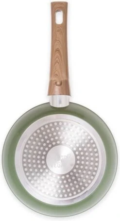 Just Vegan Koekenpan ECO Met Afneembaar Handvat 20 Cm Aluminium Groen -Keukenseries Speciaal Winkel 651x1200 1