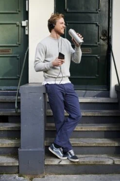 Mepal – Isoleerfles Ellipse 900 Ml – Houdt Je Drankje 12 Uur Warm En 24 Uur Koud – Natural Brushed – Geschikt Voor Bruiswater – Thermosfles – Lekdicht -Keukenseries Speciaal Winkel 798x1200 2