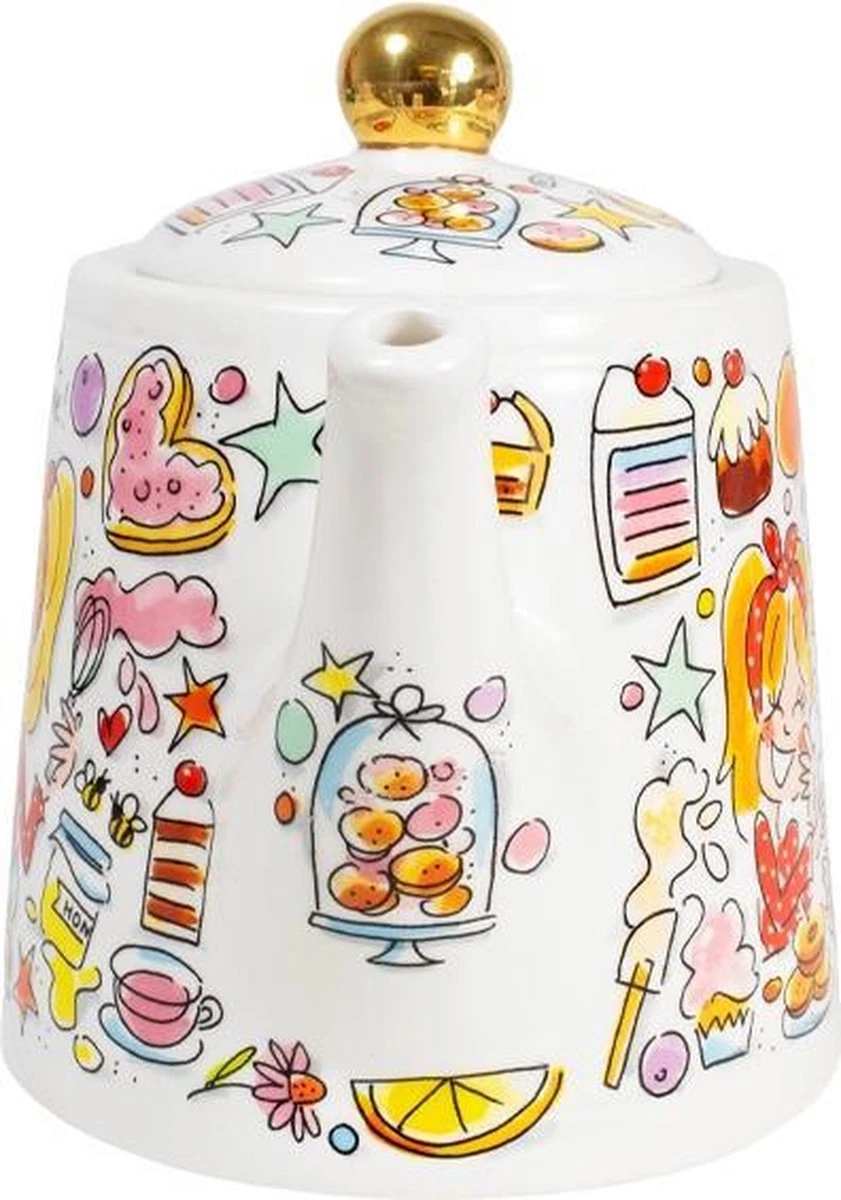 Blond Amsterdam UNI You And Me Theepot - 1,5 L - Ø 14 Cm 4 Blond Amsterdam UNI You And Me Theepot - 1,5 L - Ø 14 Cm - Afbeelding 2