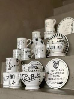 Blond Amsterdam - X Noir - Bord - I Licked - Ø 22 Cm -Keukenseries Speciaal Winkel 899x1200 3