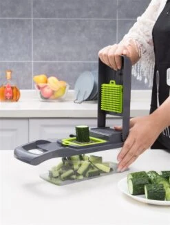 Merkloos Mandoline – Multifunctionele Groentesnijder – Nicer Dicer -Keukenseries Speciaal Winkel 907x1200